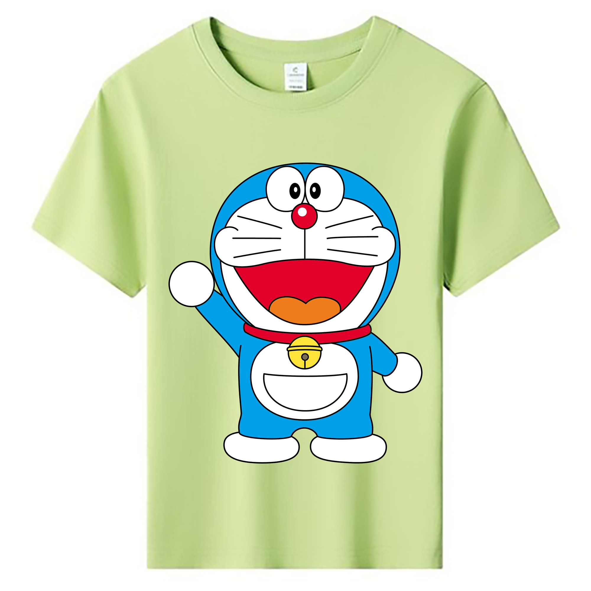 （画像用） ドラえもん Doraemon 綿100％キッズTシャツ（フロントプリント）